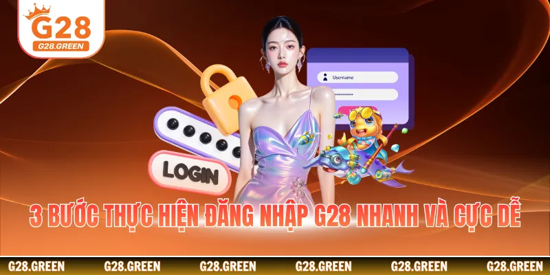 3 bước thực hiện đăng nhập G28 nhanh và cực dễ
